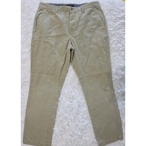 Banana Republic 35 x 32 Khaki Aiden Slim Chino Pants